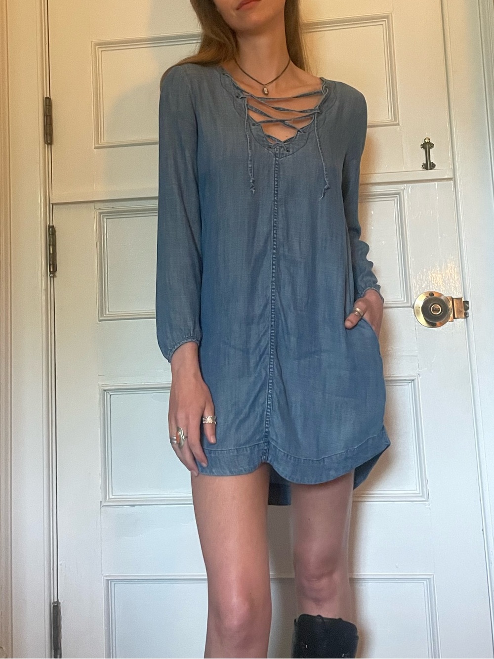 Denim / Jean Material Dress